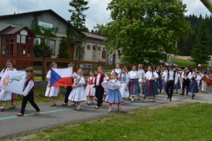 Młode Juhasy na VII Międzynarodowym Dziecięcym Festiwalu w Oravskiej Lesnej - zdjęcie59