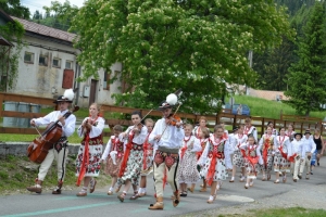 Młode Juhasy na VII Międzynarodowym Dziecięcym Festiwalu w Oravskiej Lesnej - zdjęcie55