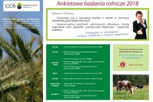 Urząd Statystyczny w Katowicach - badania ankietowe w rolnictwie - zdjęcie2
