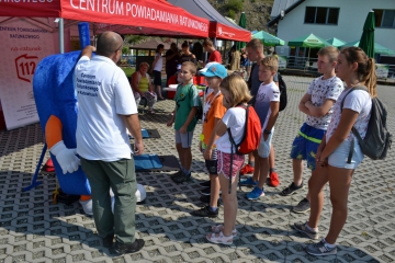 Finał akcji Bezpieczne wakacje z rodziną w Geo-Parku Glinka