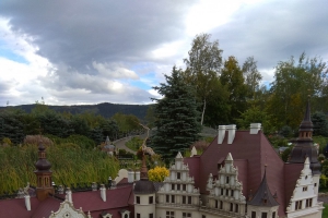 zamek w Parku Miniatur - Kowary