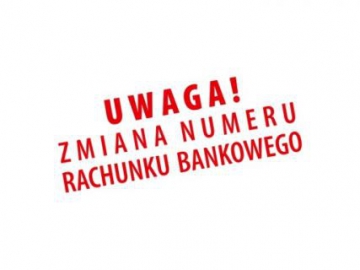 UWAGA !!!!  INDYWIDUALNY  NUMER  RACHUNKU  BANKOWEGO W  PODATKACH