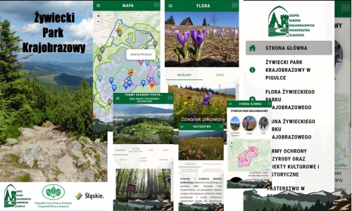 Aplikacja mobilna „Żywiecki Park Krajobrazowy”
