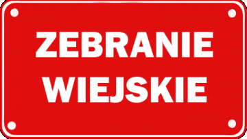 Zebrania wiejskie w sołectwie Soblówka i Złatna