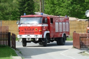 Ćwiczenia strażackie w Gimnazjum w Ujsołach - zdjęcie6