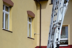 Ćwiczenia strażackie w Gimnazjum w Ujsołach - zdjęcie21